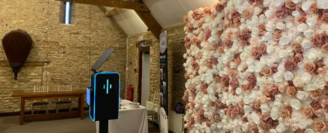 Luxury Rose Gold Flowerwall Redditch