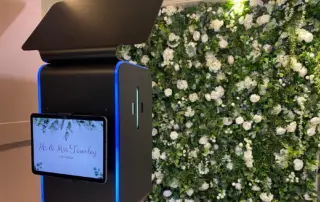 Luxury Photobooth Wild Green Flowerwall Redditch