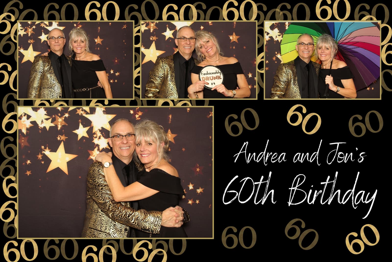 60th Birthday Party Photobooth